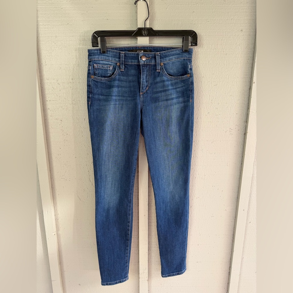 Skinny Ankle Dark Wash Stretch Denim W25